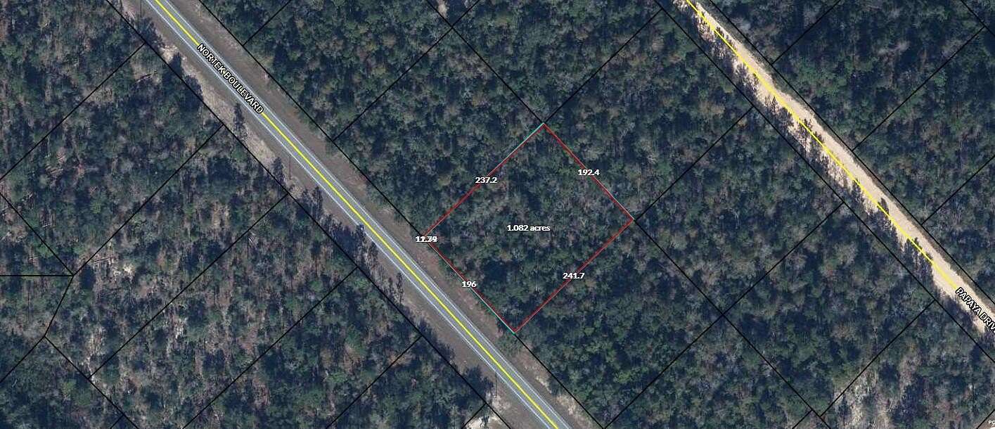 1 Acre of Residential Land for Sale in Marianna, Florida