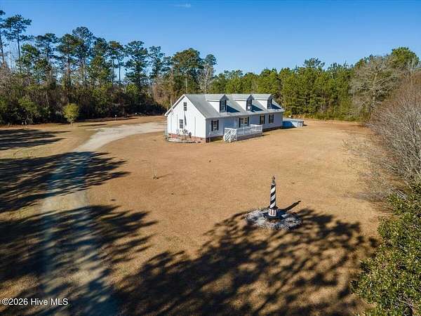 5 Acres of Residential Land with Home for Sale in Jacksonville, North Carolina