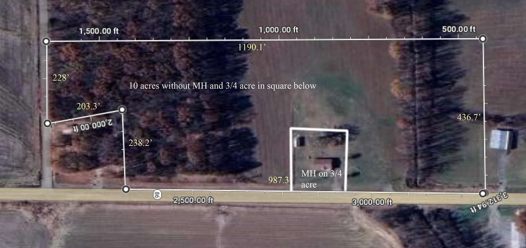 10 Acres of Land for Sale in Hazen, Arkansas