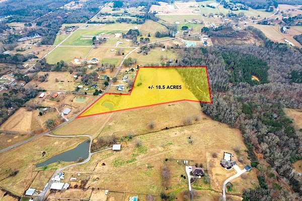 18.5 Acres of Land for Sale in Hartselle, Alabama