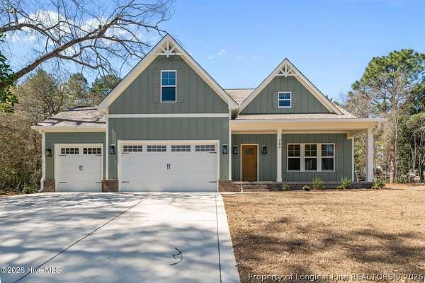 43 Acres of Land with Home for Sale in Aberdeen, North Carolina