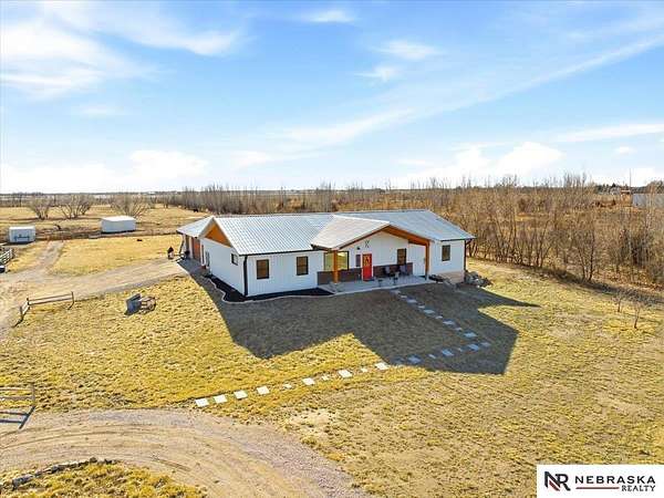 10 Acres of Land with Home for Sale in Valley, Nebraska