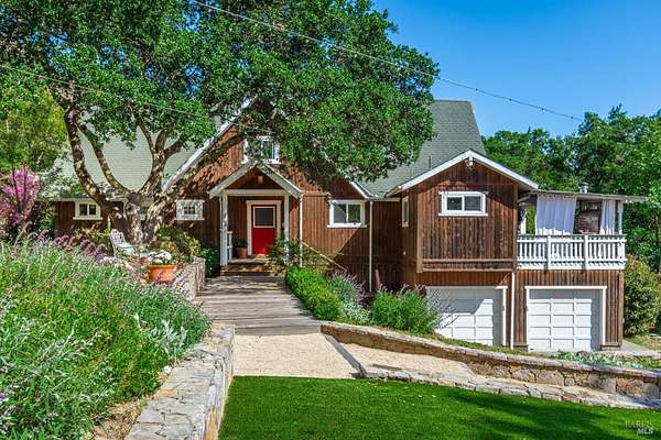 3.32 Acres of Land with Home for Sale in Napa, California