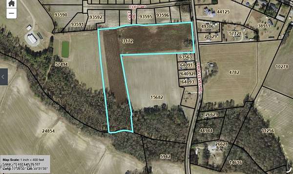 15 Acres of Land for Sale in Winterville, North Carolina