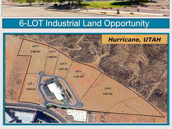 7.68 Acres of Commercial Land for Sale in Hurricane, Utah