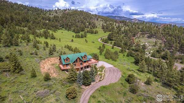 35.4 Acres of Recreational Land with Home for Sale in Loveland, Colorado
