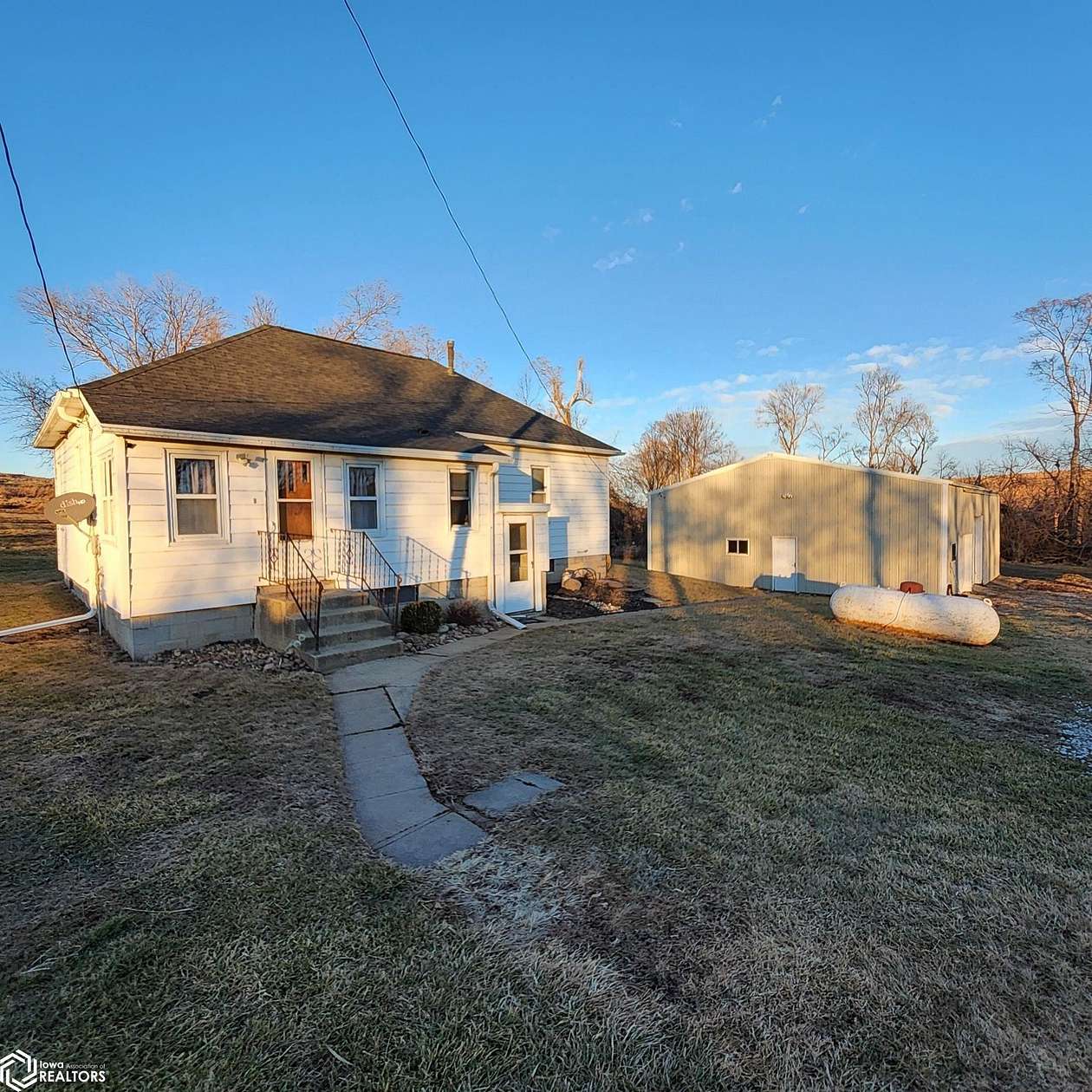 4 Acres of Residential Land with Home for Sale in Harlan, Iowa