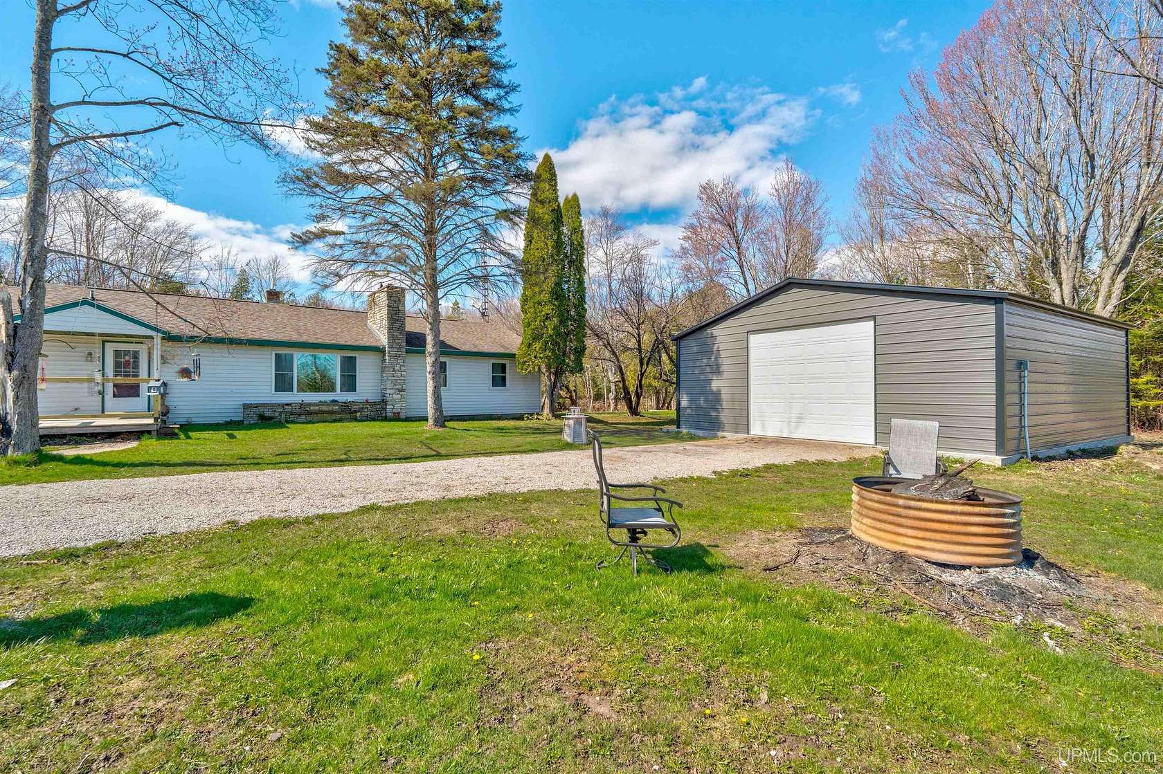 6 Acres of Land with Home for Sale in Manistique, Michigan