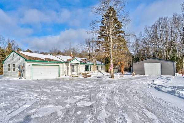 6 Acres of Residential Land with Home for Sale in Manistique, Michigan