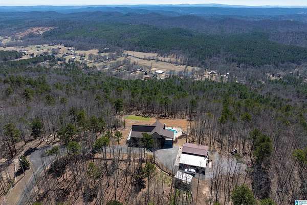 28.5 Acres of Recreational Land with Home for Sale in Springville, Alabama