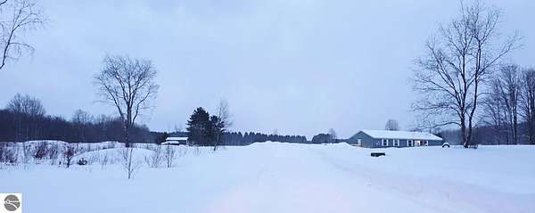 55.2 Acres of Land with Home for Sale in Alden, Michigan