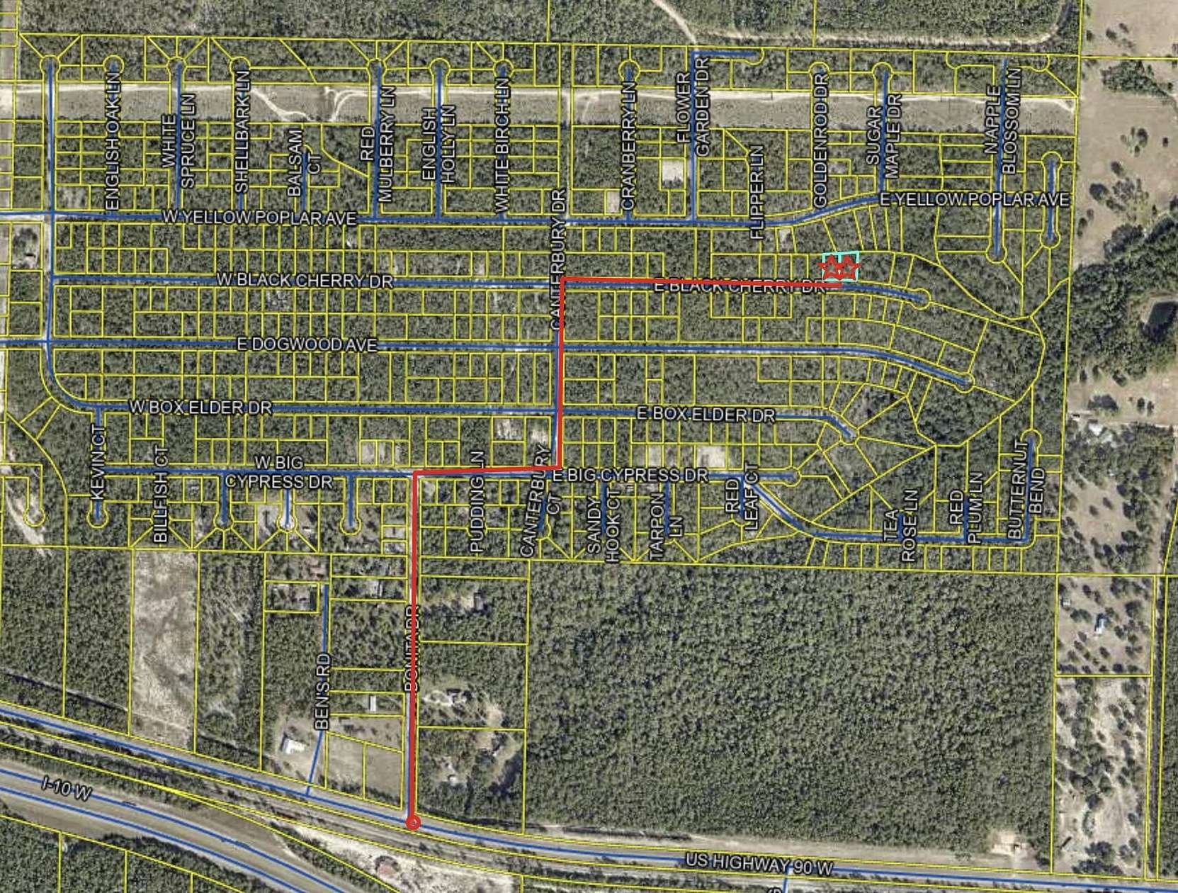0.45 Acres of Residential Land for Sale in DeFuniak Springs, Florida
