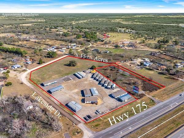 8.15 Acres of Mixed-Use Land for Sale in Kemp, Texas