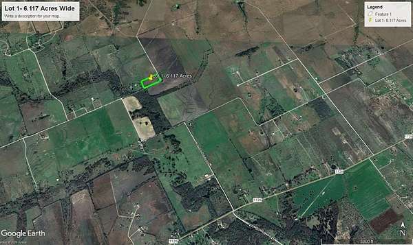 6.12 Acres of Residential Land for Sale in Barry, Texas