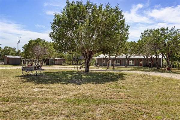 2 Acres of Residential Land with Home for Sale in Bluff Dale, Texas