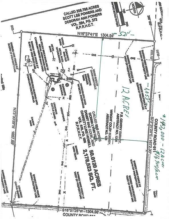 12 Acres of Land for Sale in Hamilton, Texas