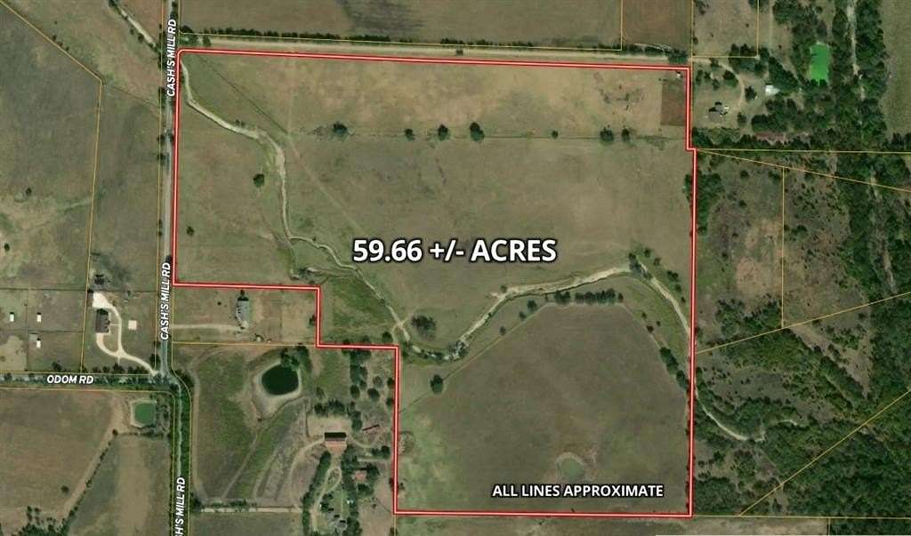 59.7 Acres of Agricultural Land for Sale in Sanger, Texas