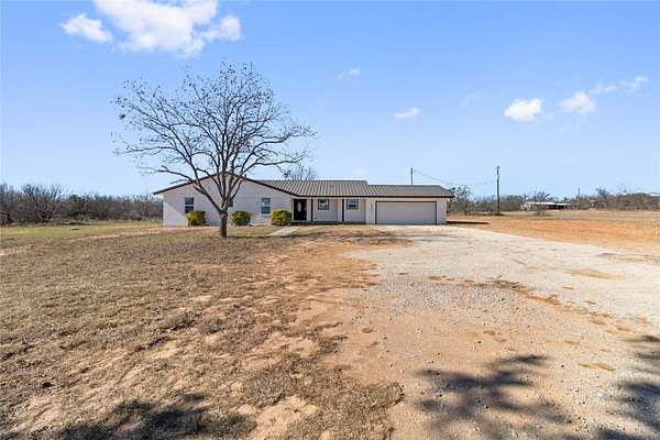 7.48 Acres of Land with Home for Sale in Coleman, Texas