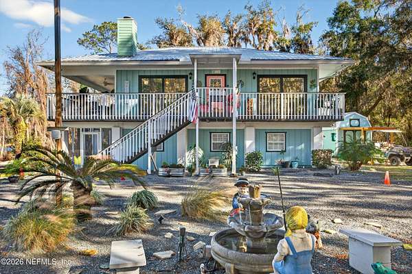 8.18 Acres of Residential Land with Home for Sale in Interlachen, Florida