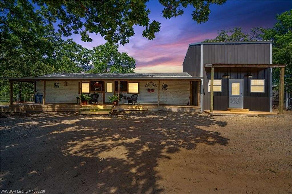 44 Acres of Agricultural Land with Home for Sale in Vian, Oklahoma