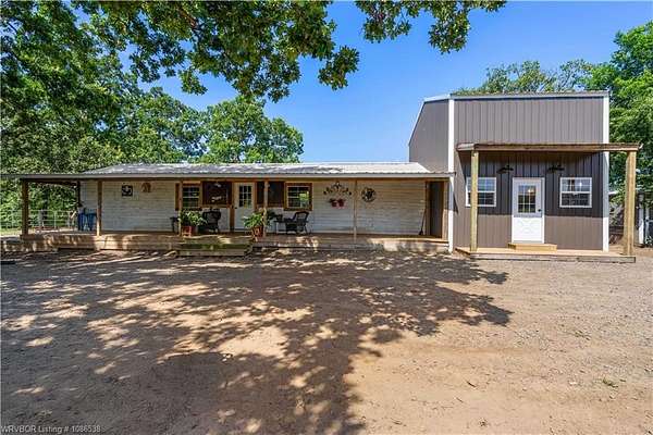 44 Acres of Agricultural Land with Home for Sale in Vian, Oklahoma