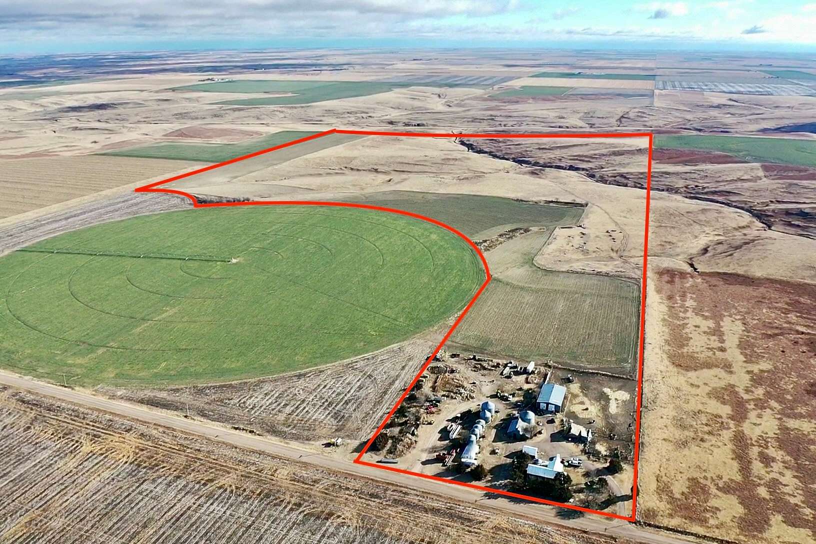 233 Acres of Agricultural Land for Sale in Bird City, Kansas