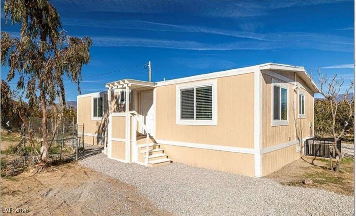 2.5 Acres of Residential Land with Home for Sale in Pahrump, Nevada