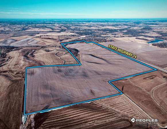 158 Acres of Recreational Land & Farm for Auction in Marshalltown, Iowa
