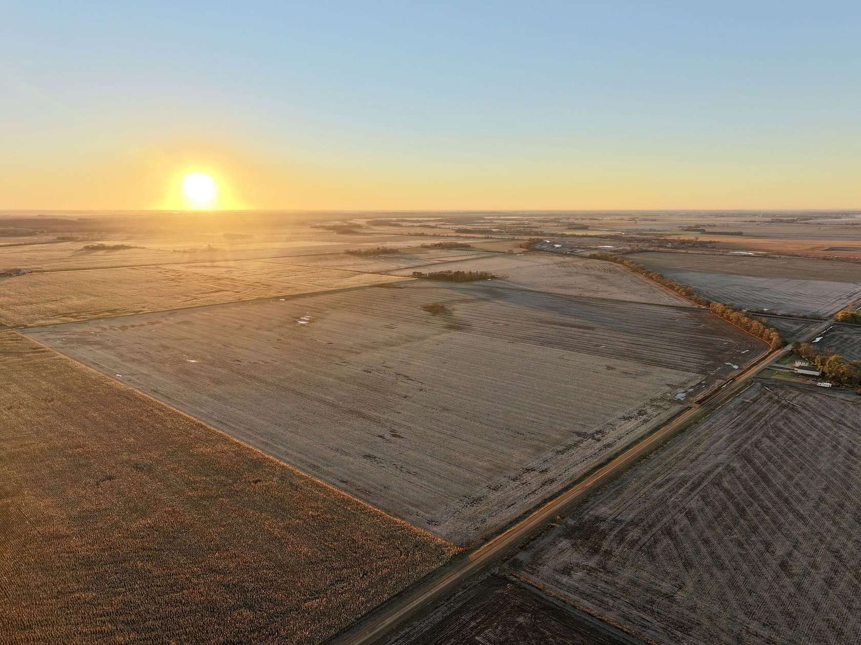 160 Acres of Agricultural Land for Auction in Fremont, Nebraska