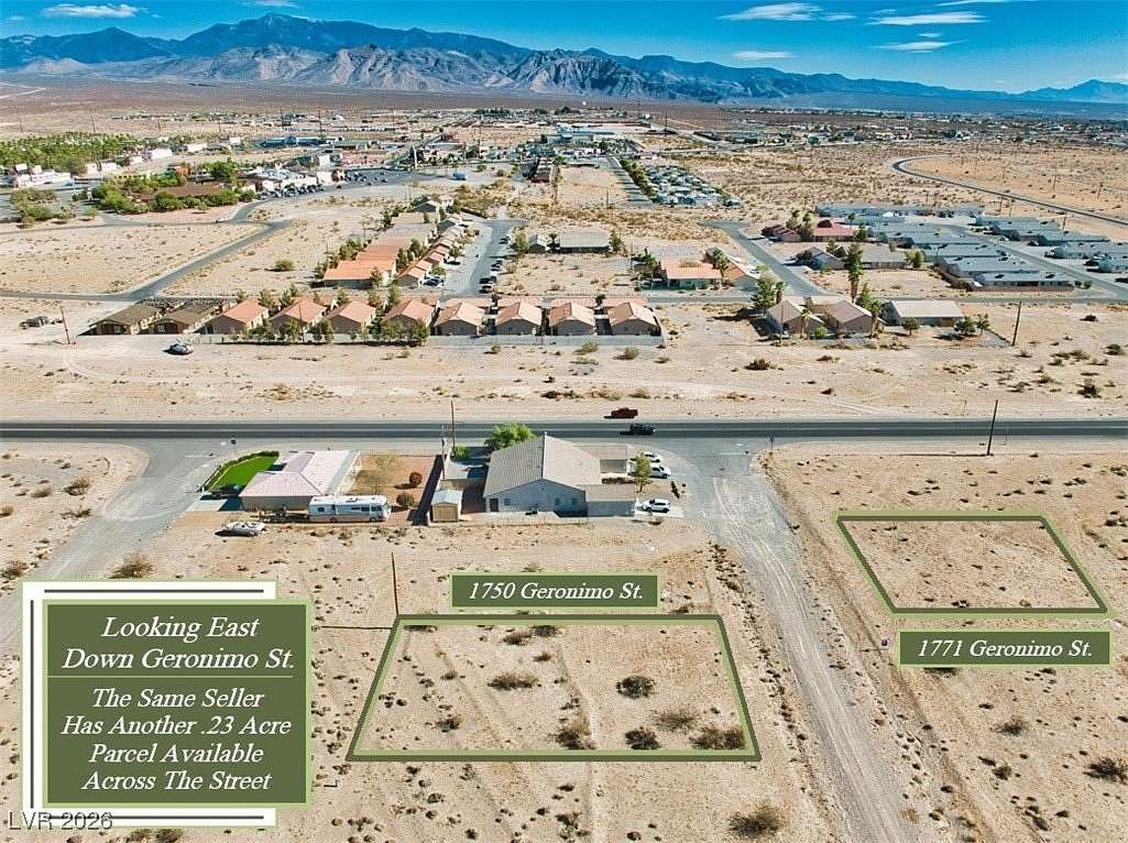0.23 Acres of Residential Land for Sale in Pahrump, Nevada
