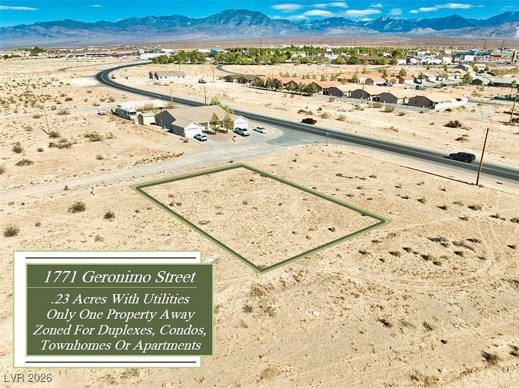 0.23 Acres of Residential Land for Sale in Pahrump, Nevada