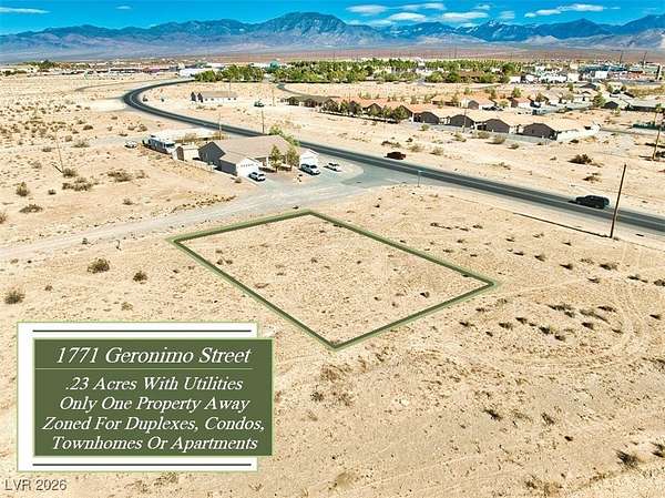 0.23 Acres of Residential Land for Sale in Pahrump, Nevada