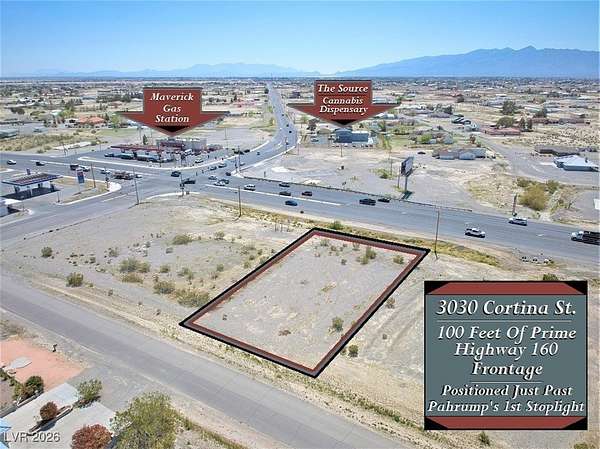 0.46 Acres of Commercial Land for Sale in Pahrump, Nevada
