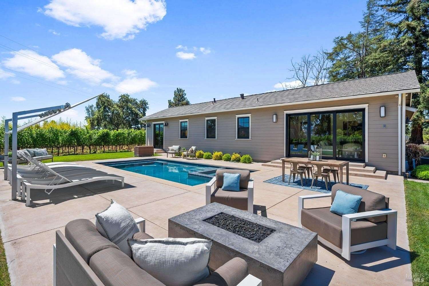 2 Acres of Land with Home for Sale in Napa, California
