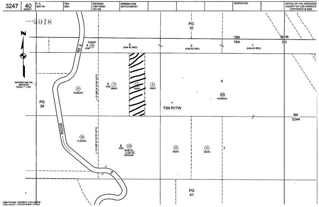 10 Acres of Recreational Land for Sale in Castaic, California
