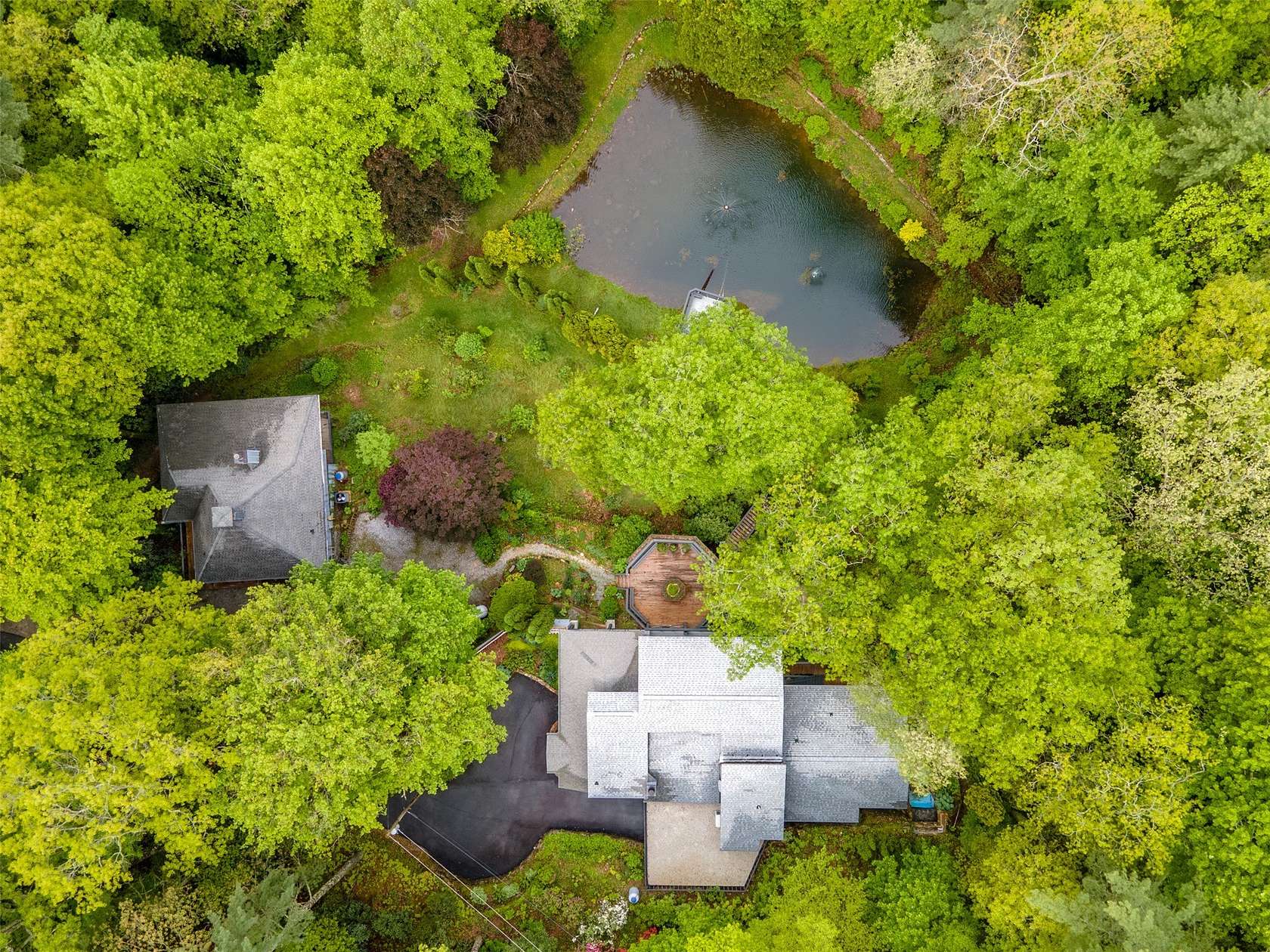 2.15 Acres of Land with Home for Sale in Sapphire, North Carolina