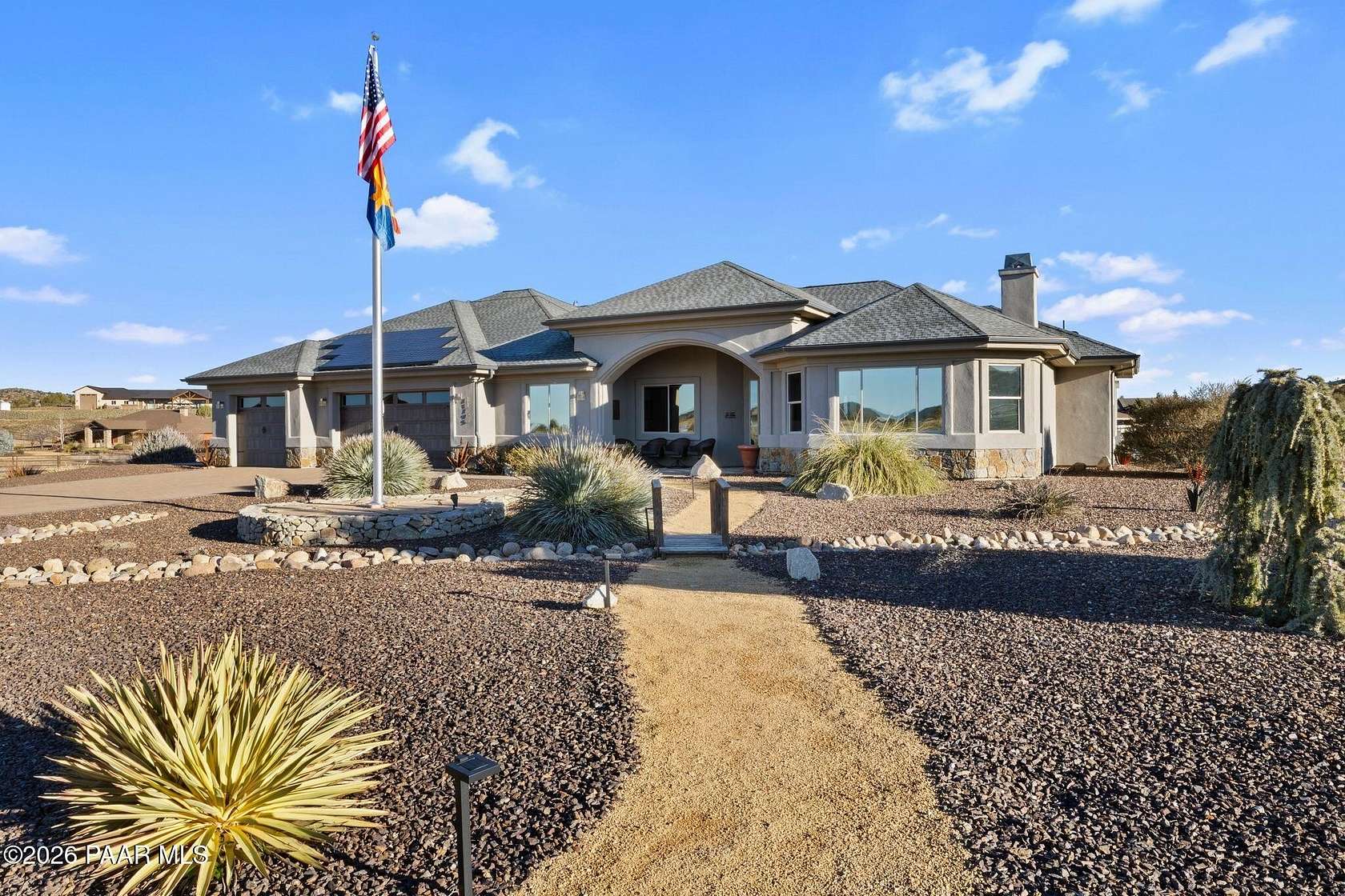 3 Acres of Residential Land with Home for Sale in Prescott, Arizona