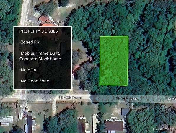 0.23 Acres of Residential Land for Sale in Silver Springs, Florida