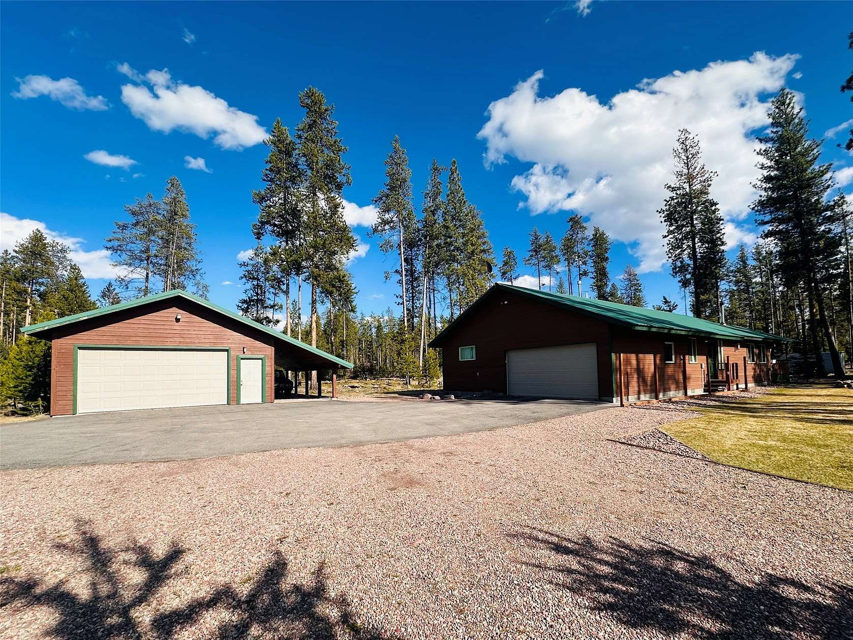 1.64 Acres of Land with Home for Sale in Seeley Lake, Montana