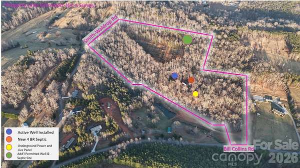 27.2 Acres of Land for Sale in Columbus, North Carolina