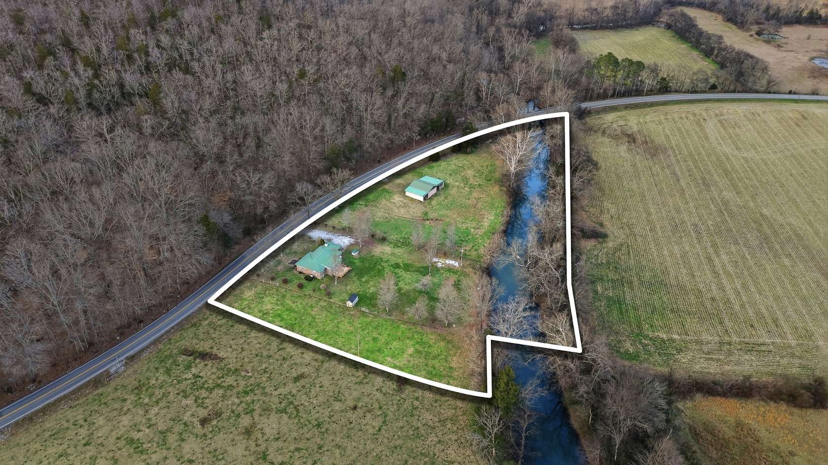 3.79 Acres of Land with Home for Sale in Pelham, Tennessee