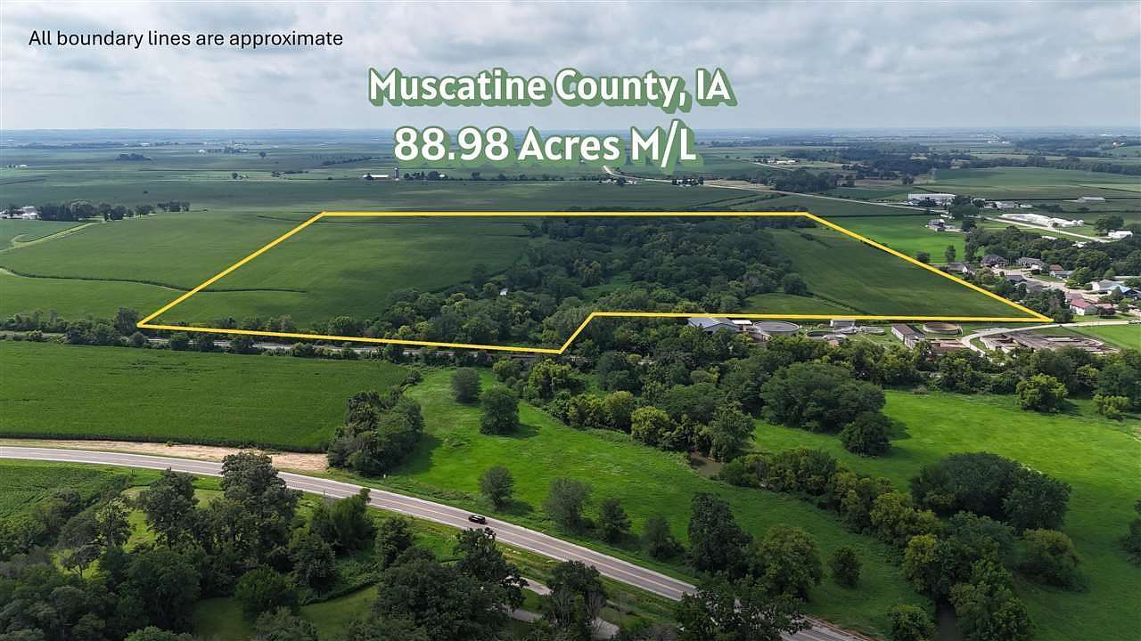 89 Acres of Recreational Land & Farm for Sale in Wapsinonoc Township, Iowa
