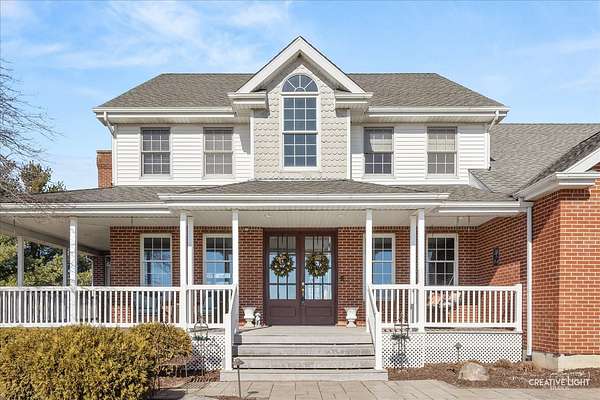 9 Acres of Land with Home for Sale in Oswego, Illinois