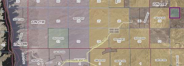 160 Acres of Recreational Land for Sale in Bullhead City, Arizona