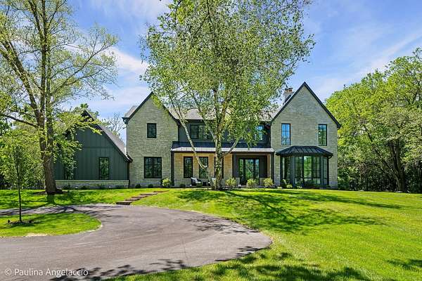 5 Acres of Land with Home for Sale in Barrington Hills, Illinois