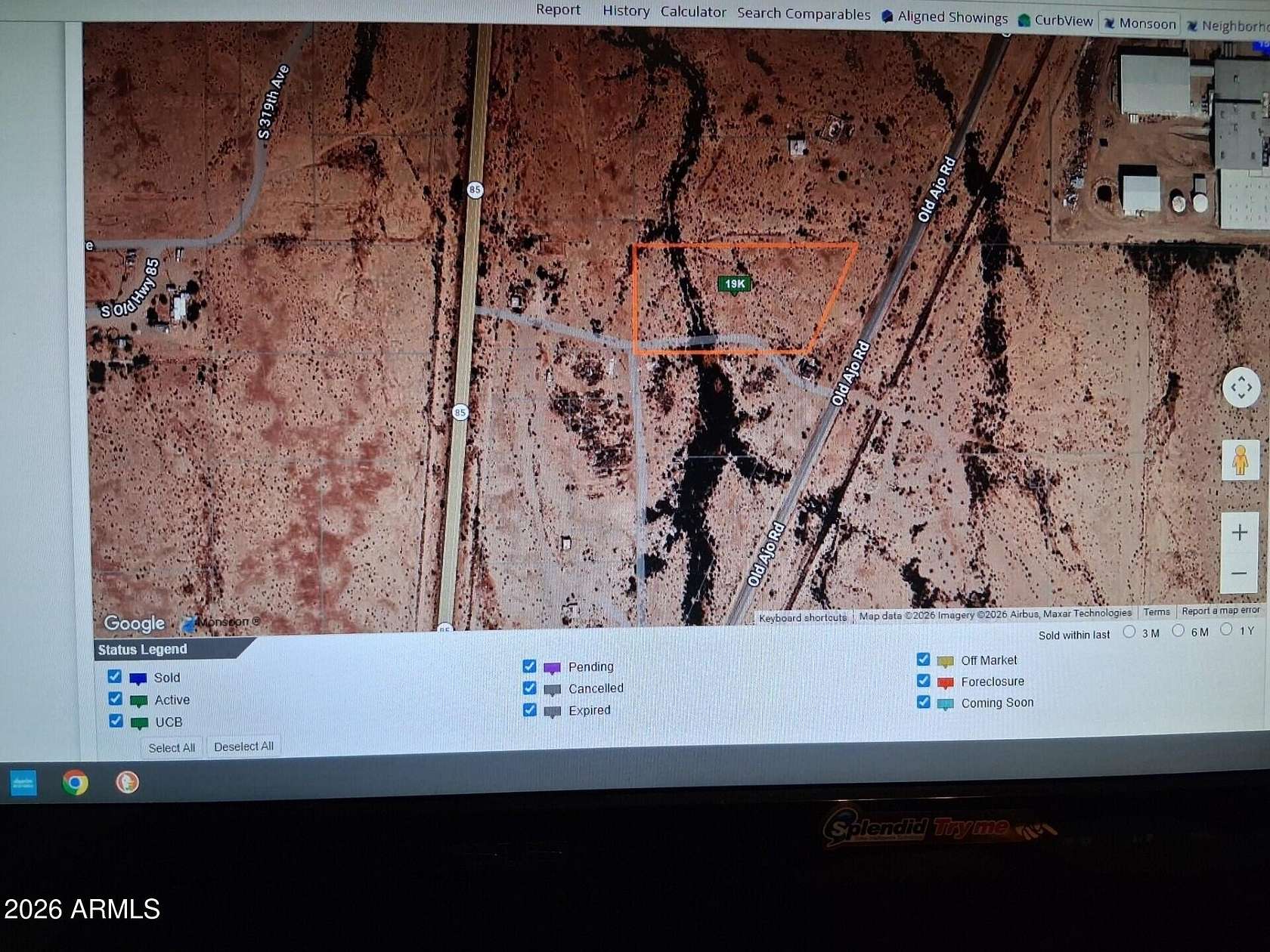 4.8 Acres of Residential Land for Sale in Gila Bend, Arizona