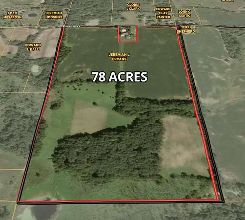 78 Acres of Recreational Land & Farm for Sale in Osseo, Michigan