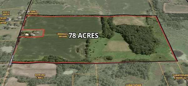 78 Acres of Recreational Land & Farm for Sale in Osseo, Michigan
