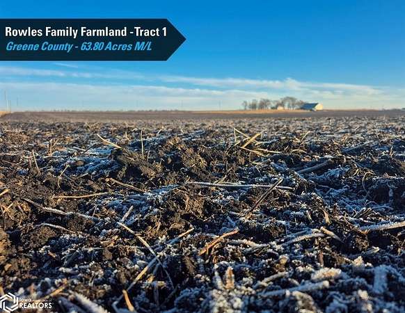63.8 Acres of Agricultural Land for Sale in Grand Junction, Iowa