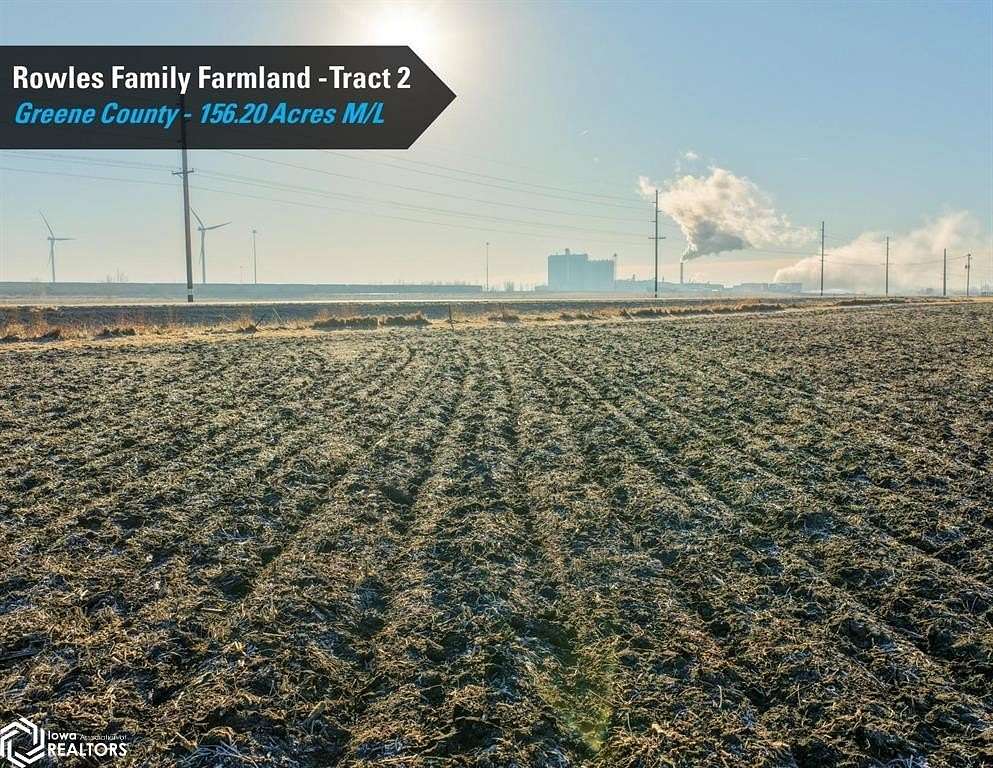 156 Acres of Agricultural Land for Sale in Grand Junction, Iowa